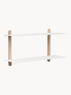 Online Gejst Étagère murale en chêne Nivo Blanc, chêne