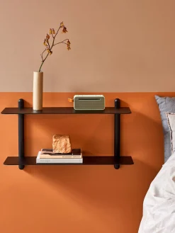 Sale Gejst Étagère murale en frêne Nivo Noir