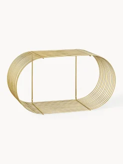 Fashion AYTM Étagère murale en métal Curva, larg. 61 cm Doré, haute brillance