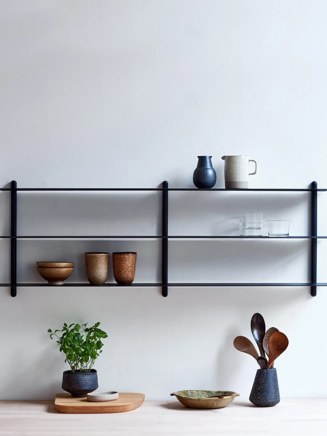 Sale Gejst Étagère murale Nivo Noir
