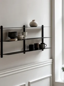 Sale Gejst Étagère murale Nivo Noir