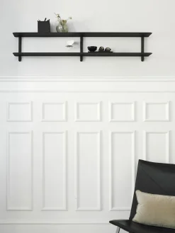Fashion Gejst Étagère murale Nivo Noir