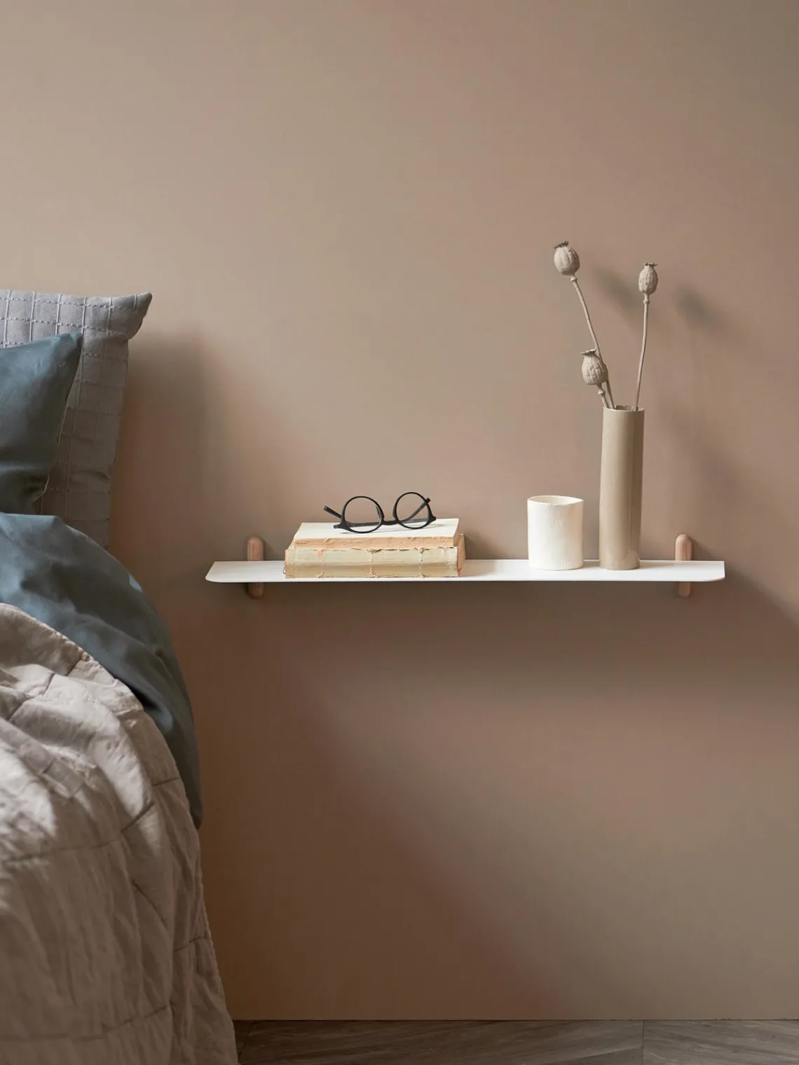 Clearance Gejst Étagère murale Nivo Bois de chêne, blanc