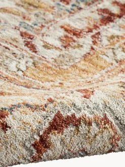 Best Rama Carpets Tapis à poils courts avec motif ornemental Sahar