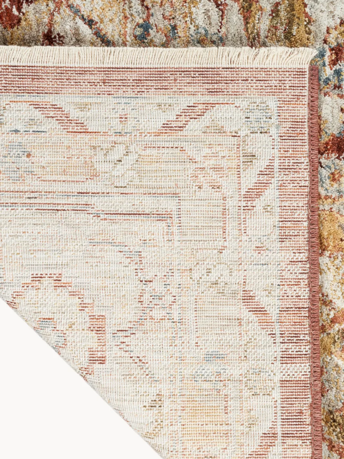 Best Rama Carpets Tapis à poils courts avec motif ornemental Sahar