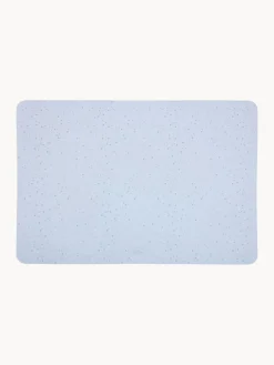 Fashion Oyoy Living Design Tapis de gamelle pour animaux Koko Bleu ciel chiné