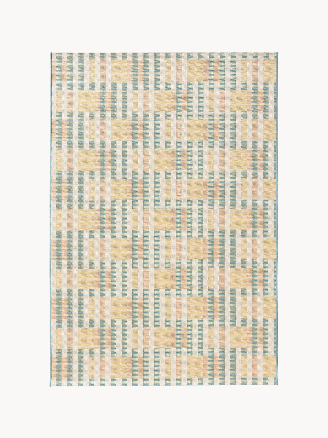 New Benuta Tapis d'intérieur/extérieur Candy Vert, tons jaunes