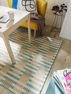 New Benuta Tapis d'intérieur/extérieur Candy Vert, tons jaunes