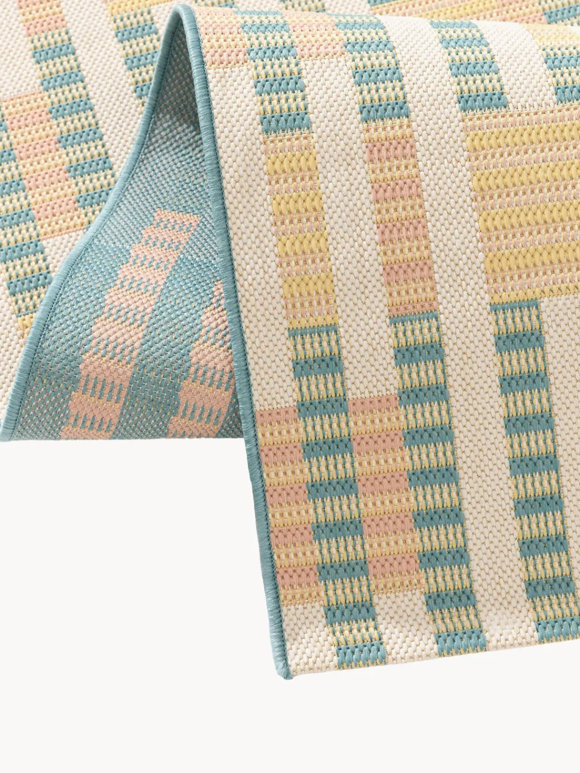 New Benuta Tapis d'intérieur/extérieur Candy Vert, tons jaunes