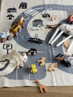 Hot Bloomingville Mini Tapis en coton Dennis