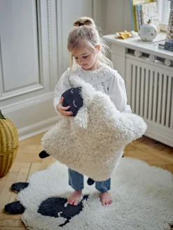 Fashion Bloomingville Mini Tapis en laine pour enfant à poils longs Dolly
