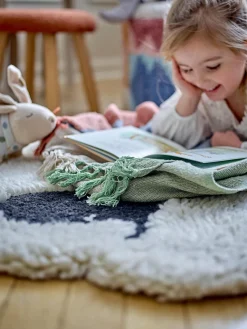 Fashion Bloomingville Mini Tapis en laine pour enfant à poils longs Dolly