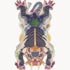 New Bongusta Tapis en laine tufté à la main Dragon