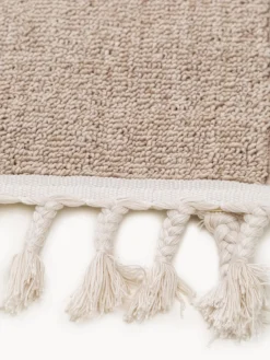 Outlet Benuta Tapis pour enfant avec pompons Momo Beige, beige clair