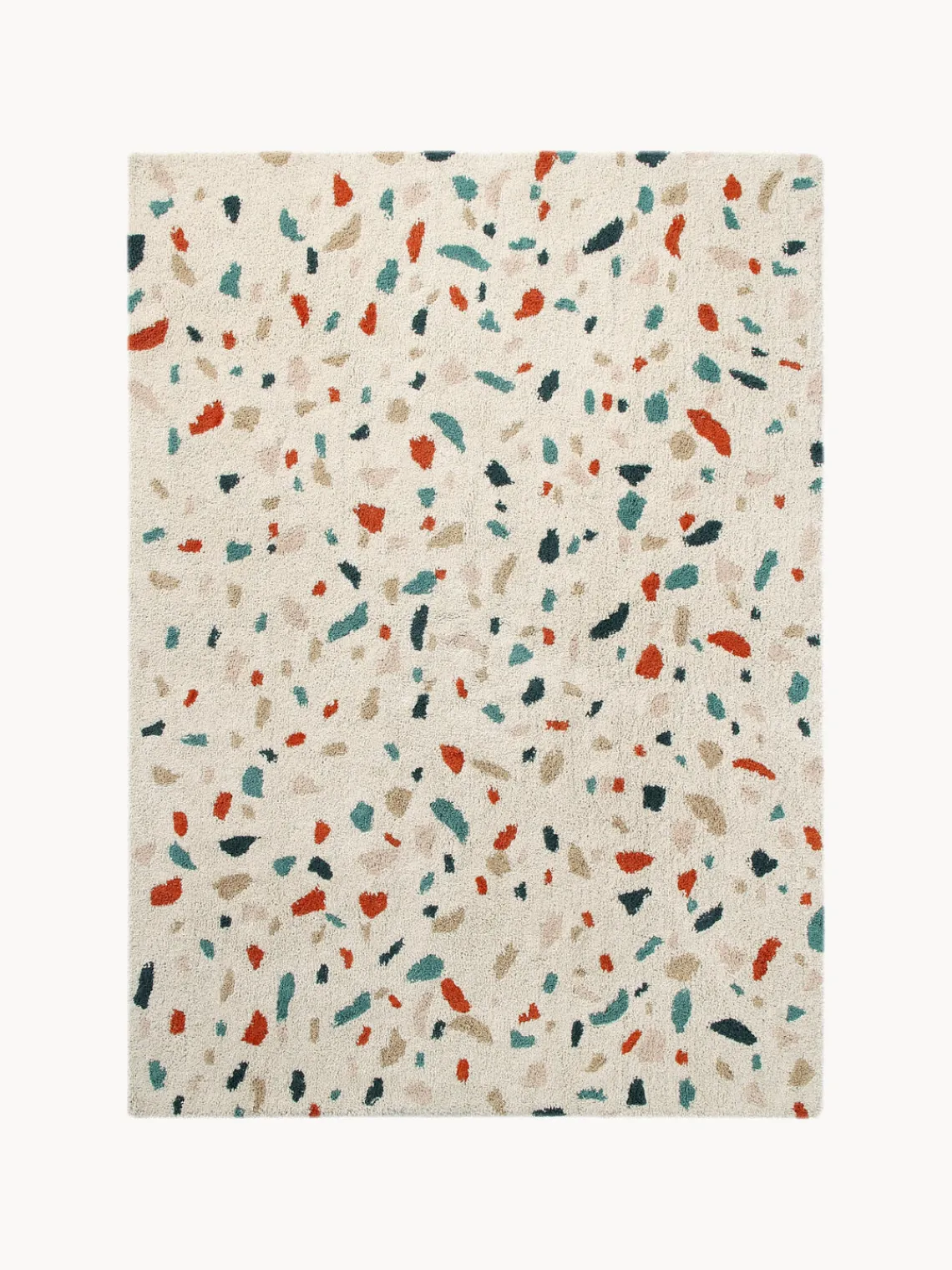 Clearance Lorena Canals Tapis pour enfant tissé à la main Terrazzo Beige clair, multicolore