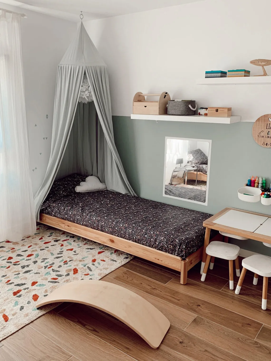 Clearance Lorena Canals Tapis pour enfant tissé à la main Terrazzo Beige clair, multicolore