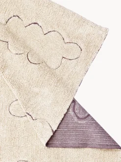 Sale Lorena Canals Tapis pour enfant tissé à la main avec effet de relief Clouds