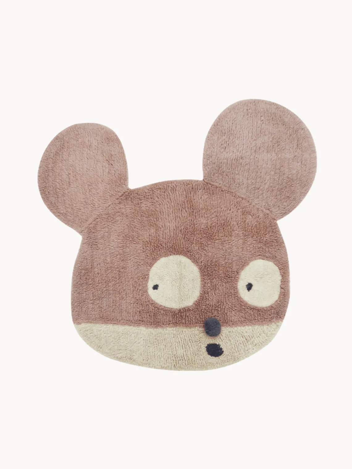 Fashion Lorena Canals Tapis pour enfants tufté main en laine Miss Mighty, lavable