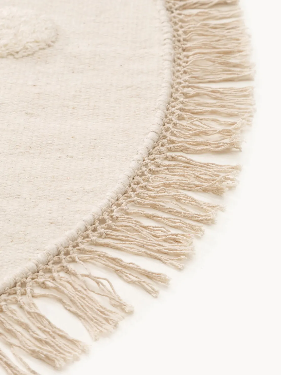 Best Benuta Tapis rond pour enfant en laine tissé à la main Carlson