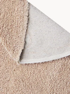 Hot Lorena Canals Tapis rond pour enfants tufté à la main Dot, lavable Vieux rose, beige clair