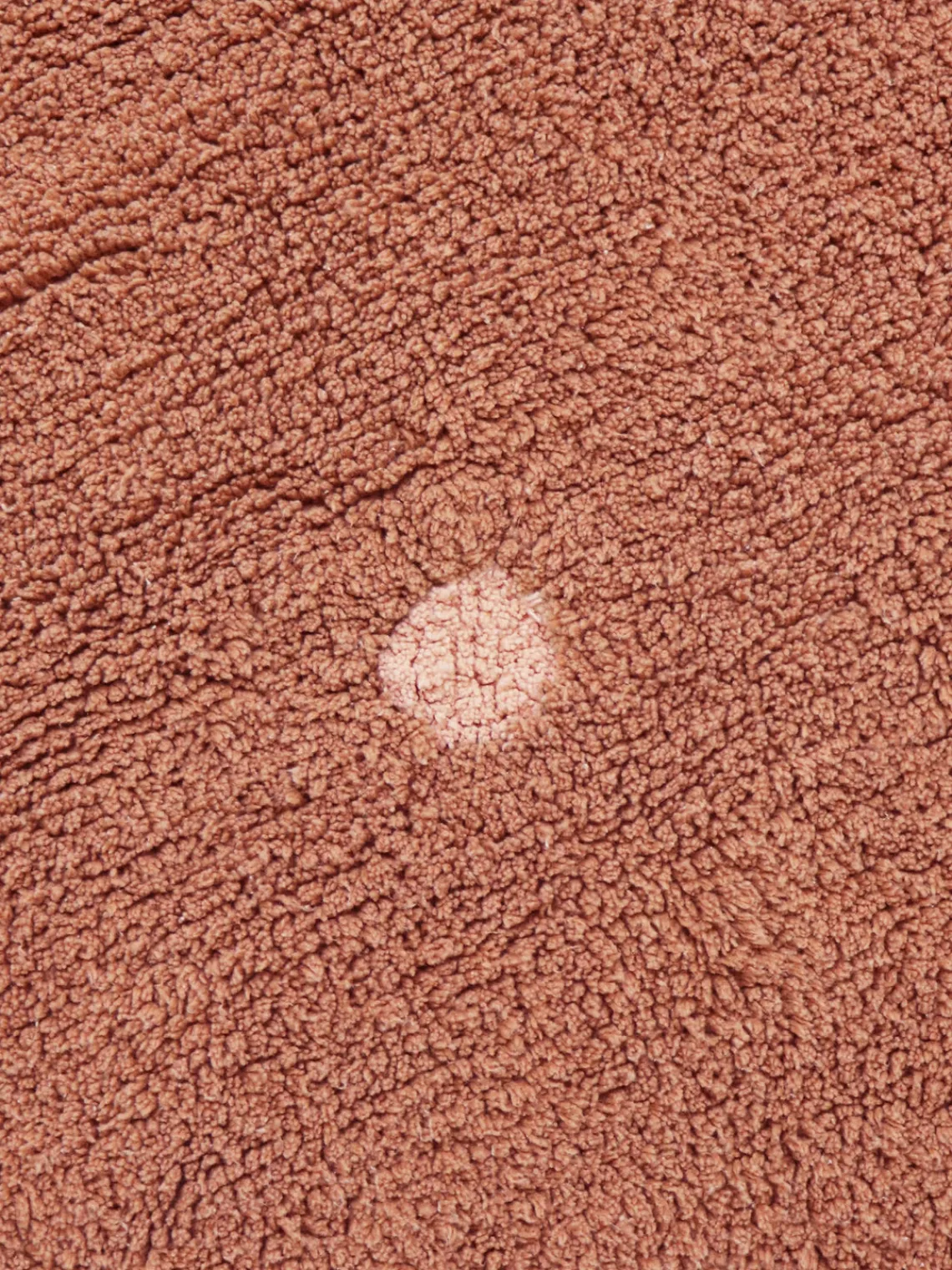 Sale Lorena Canals Tapis rond pour enfants tufté à la main Dot, lavable Terracotta, rose pâle