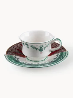 Clearance SELETTI Tasse à café avec sous-tasse en porcelaine Hybrid