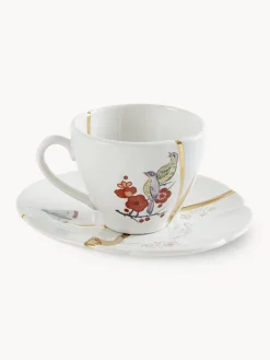 Clearance SELETTI Tasse à expresso avec sous-tasse Kintsugi