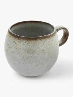 Clearance Bloomingville Tasse artisanale Sandrine Grège, chiné
