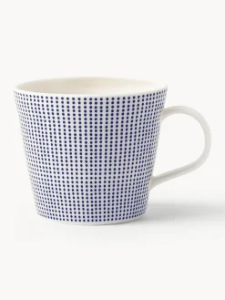 Clearance ROYAL DOULTON Tasse en porcelaine Pacific Blue Pointillé
