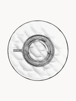 Sale Kartell Tasses à café avec sous-tasses Jellies, 4 pièces Transparent