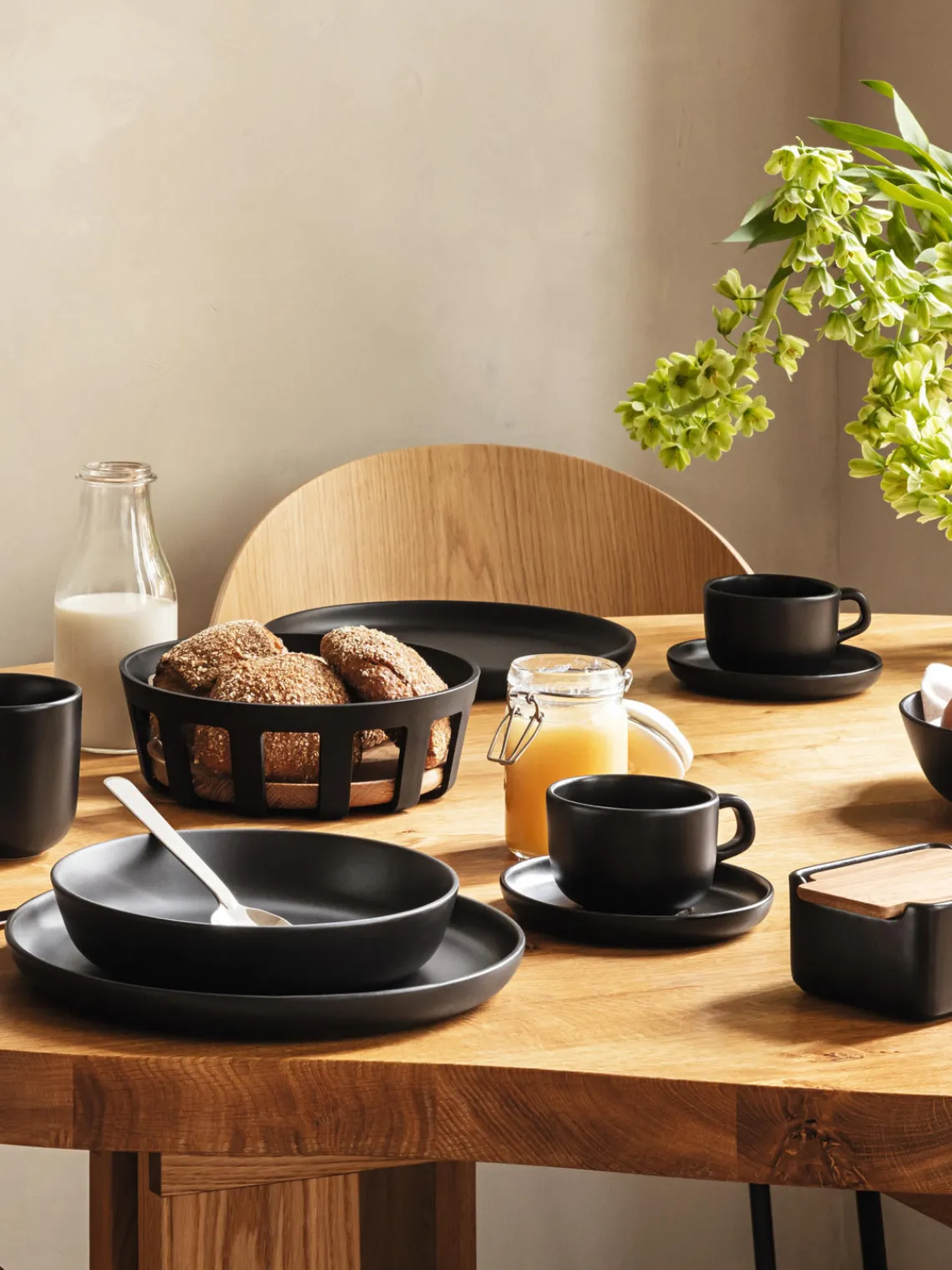 Online Eva Solo Tasses à café avec sous-tasses Nordic Kitchen, 4 pièces