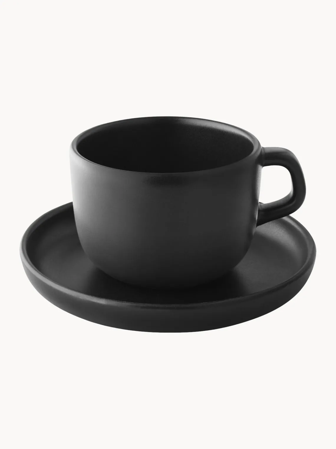 Online Eva Solo Tasses à café avec sous-tasses Nordic Kitchen, 4 pièces