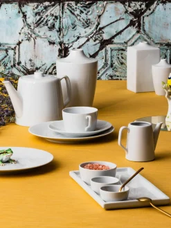 Clearance Meissen Tasses à café avec sous-tasses en porcelaine Cosmopolitan, 2 pièces