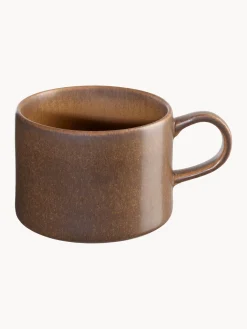 Sale ASA Selection Tasses à café émaillées Gobi, 6 pièces Taupe, brun