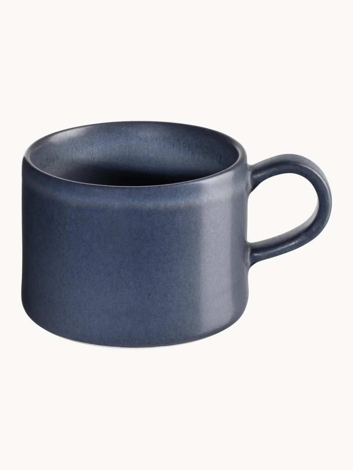 Outlet ASA Selection Tasses à café émaillées Gobi, 6 pièces Gris-bleu