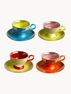 Online Pols Potten Tasses à espresso avec sous-tasses Grandma, 8 élém.