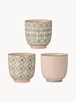 Discount Bloomingville Tasses à expresso à motifs Cécile, 3 élém.
