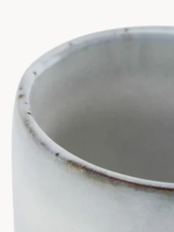 Online Broste Copenhagen Tasses à expresso artisanales Nordic Sand, 6 pièces Gris clair, chiné