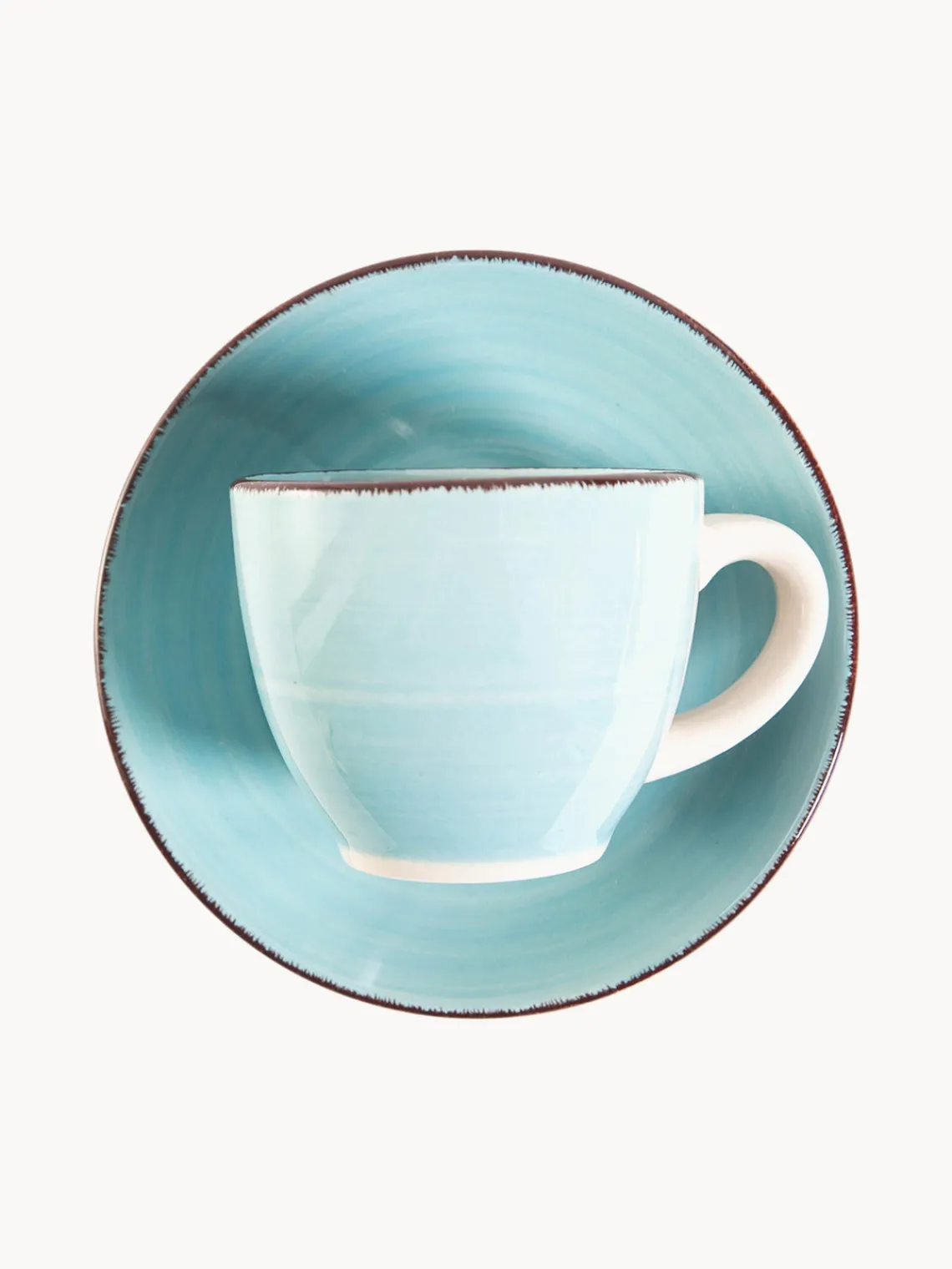 Discount Villa D'Este Home Tivoli Tasses à expresso avec sous-tasses Baita Acqua, 6 élém.