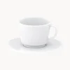 Clearance Meissen Tasses à expresso avec sous-tasses en porcelaine Vitruv, 2 pièces