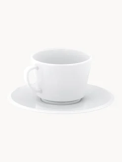 Clearance Meissen Tasses à expresso avec sous-tasses en porcelaine Vitruv, 2 pièces