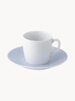 Clearance Meissen Tasses à expresso avec sous-tasses en porcelaine Cosmopolitan, 2 pièces