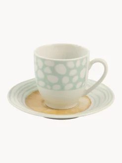 Outlet Villa D'Este Home Tivoli Tasses à expresso avec sous-tasses Marea, 6 élém.