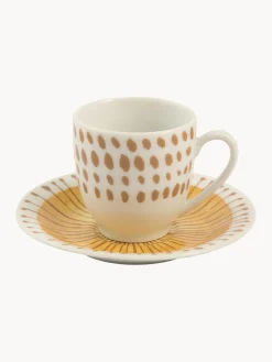 Outlet Villa D'Este Home Tivoli Tasses à expresso avec sous-tasses Marea, 6 élém.