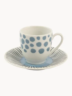 Outlet Villa D'Este Home Tivoli Tasses à expresso avec sous-tasses Marea, 6 élém.