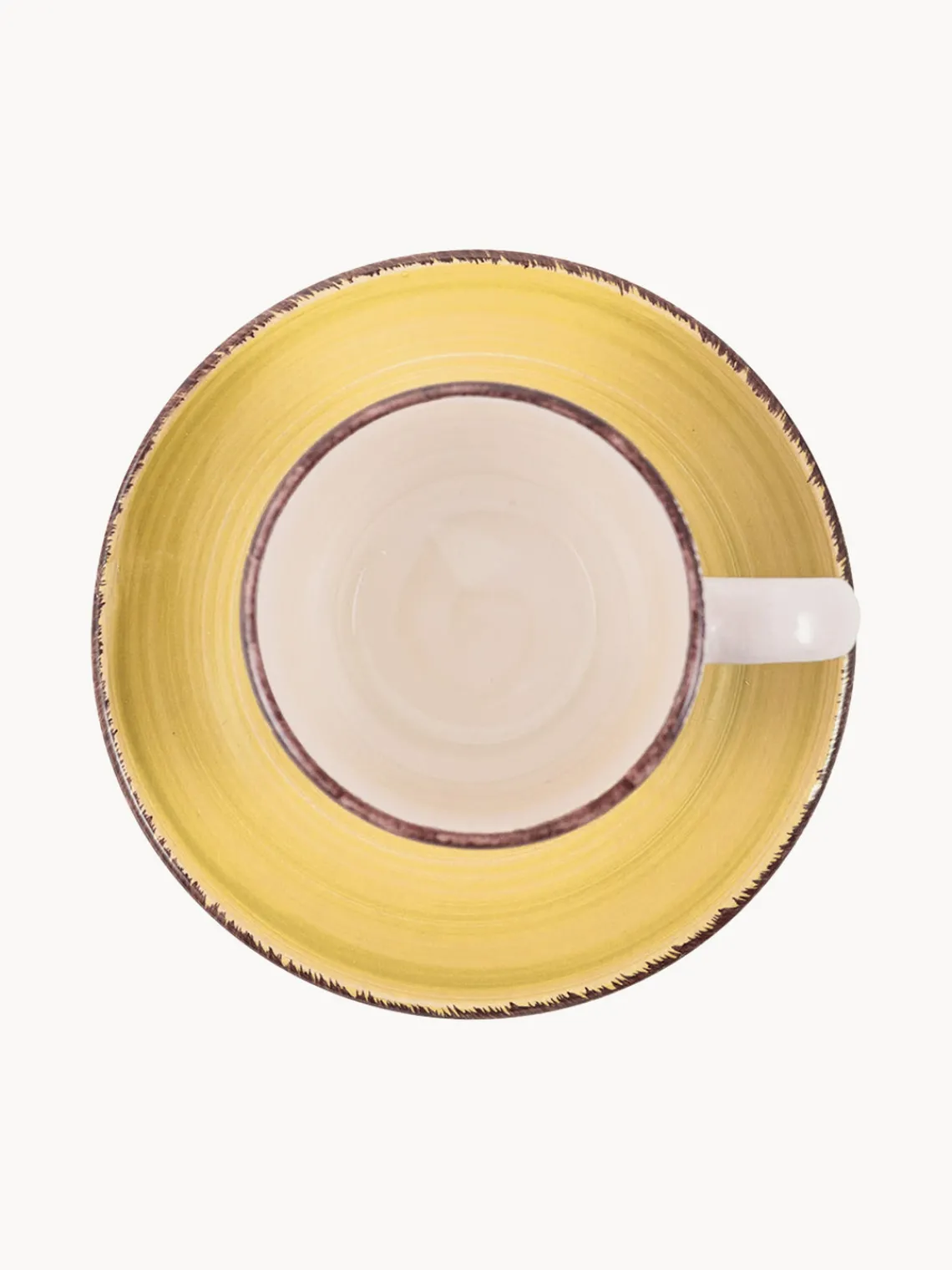 Best Villa D'Este Home Tivoli Tasses à expresso peintes à la main avec sous-tasses Baita, 6 élém. Multicolore