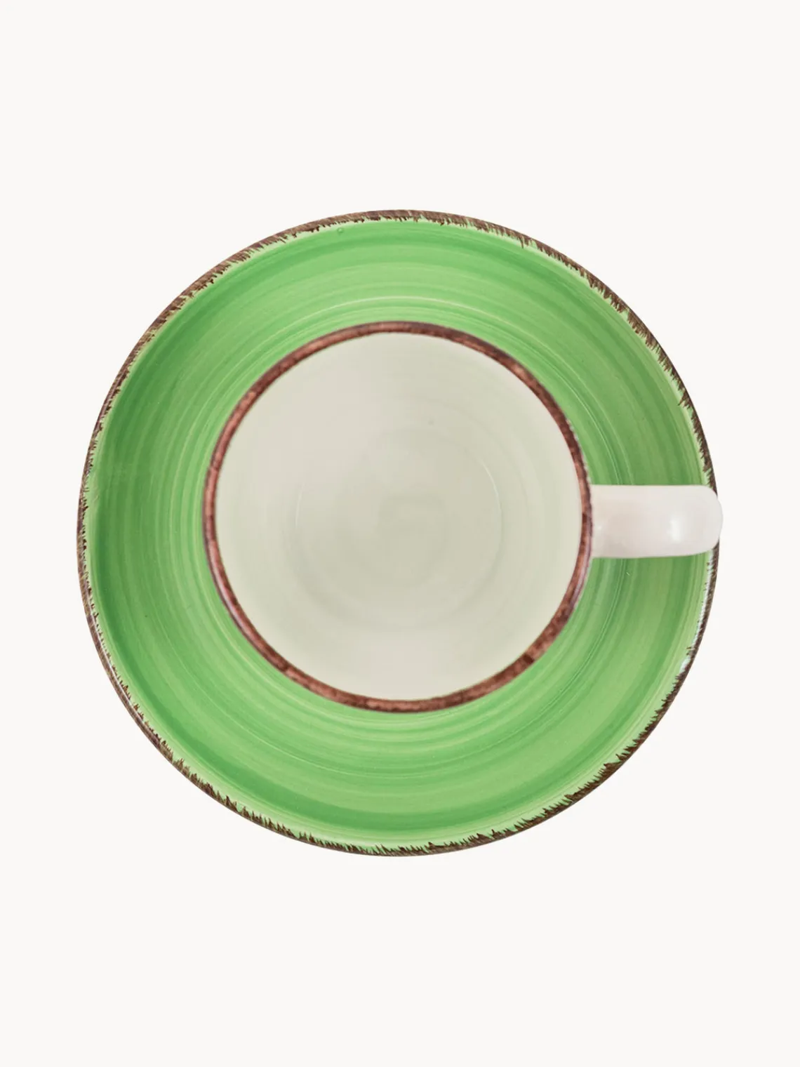 Best Villa D'Este Home Tivoli Tasses à expresso peintes à la main avec sous-tasses Baita, 6 élém. Multicolore