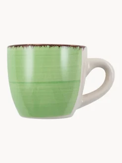 Best Villa D'Este Home Tivoli Tasses à expresso peintes à la main avec sous-tasses Baita, 6 élém. Multicolore