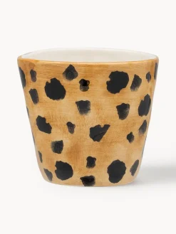 Outlet Anna + Nina Tasses à expresso peintes à la main Leopard, 2 pièces
