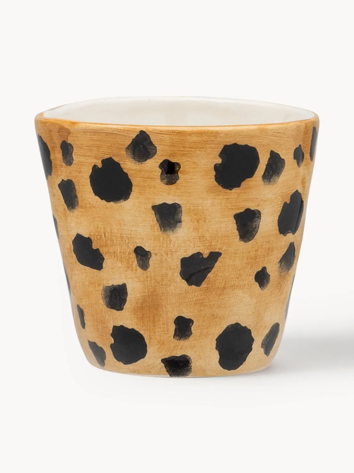 Outlet Anna + Nina Tasses à expresso peintes à la main Leopard, 2 pièces